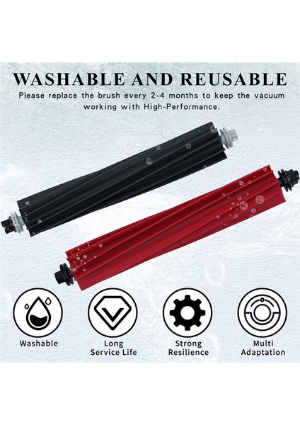 Xiaomi Roborock S8/s8+/s8 Pro Ultra Robot Süpürge Çift Ana Silindir Fırça Yedek Aksesuarları (Yurt Dışından) indirimleri