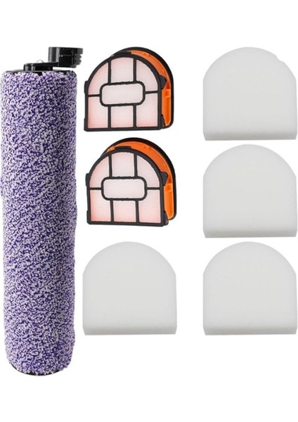 Shark Hydrovac WD101 WD201 WD100 WD200 AW201 Elektrikli Süpürge Parçaları Için WDB1F2 Yedek Fırça Rulosu ve Filtre Paketi, B (Yurt Dışından)