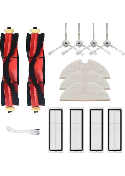 Roborock S5 S50 S51 S6 S5MAX E25 E35 Elektrikli Süpürge Aksesuarları Için Yedek Parçalar Ana Fırça Yan Fırça Hepa Filtresi (Yurt Dışından)