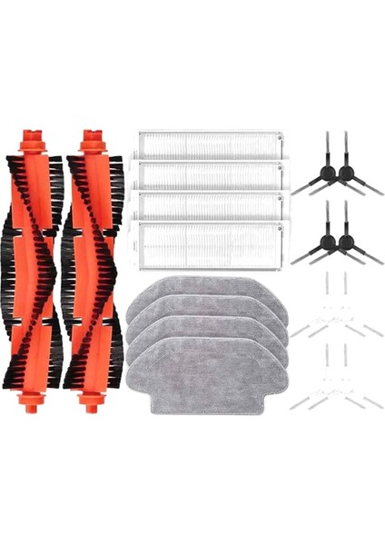 Xiaomi Mi Robot Süpürge Mop 2s / Mop P / Mop Pro / XMSTJQR2S / STYTJ02YM Yedek Parçalar Hepa Filtre Mop (Yurt Dışından)