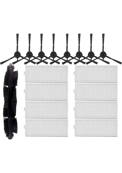 Tefal X-Plorer Serie 75 S+ Robot Süpürge Silindiri Ana Yan Fırça Hepa Filtre Aksesuarları Parçaları (Yurt Dışından)