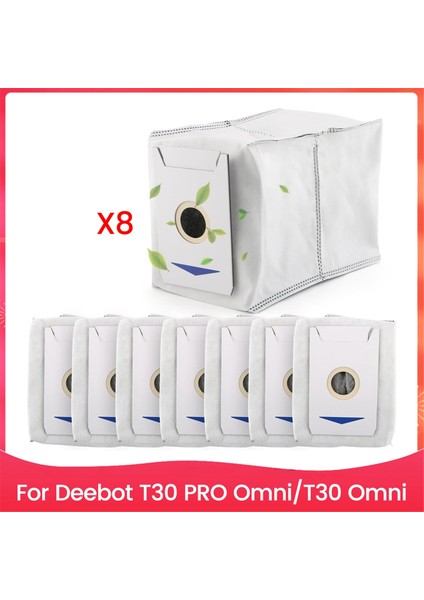 Ecovacs Deebot T30 Pro Omni / T30 Omni Elektrikli Süpürge Torbaları Için Elektrikli Süpürge Torbası Aksesuarları (Yurt Dışından)