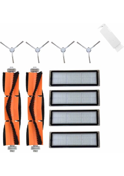 Aksesuar Yan Fırça Rulo Hepa Filtre Xiaomi Mijia 1c STYTJ01ZHM Mi Robot Vakum Paspas SKV4093GL Yedek Parça (Yurt Dışından)
