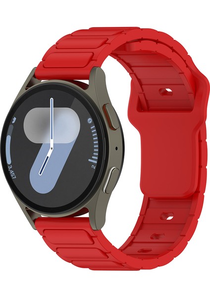 Xiaomi Redmi Watch 5 Lite Uyumlu 22MM Yeni Tasarım Silikon KORDON-132 Kırmızı fiyatları