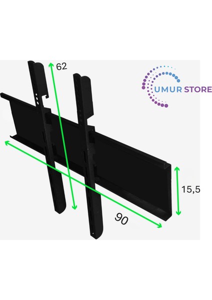 85OVF9000UQ 85" Uydu Alıcılı 4K Ultra Hd Google Smart QLED LED LCD Tv Uyumlu 70 -100 Inç Televizyon Duvar Askı Aparatı modelleri
