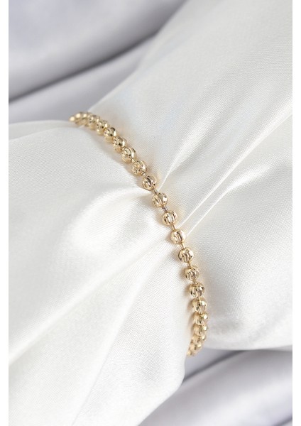 Xuping Pirinç Dorika Model Gold Renk Kadın Bileklik