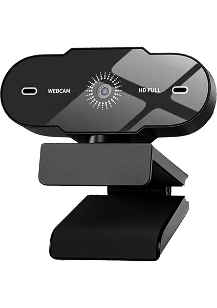 Web Kamerası 1080P Mini Pc USB Kamera 1080P Kamera Bilgisayar Ofis Oyun Yayını Için Mikrofonlu Profesyonel Hd Web Kamerası (Yurt Dışından)