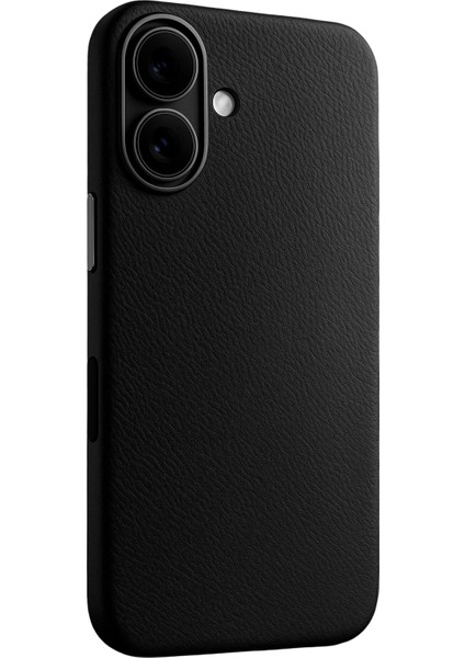 Allzey Joko Iphone 17 Wonder Deri Magsafe Kapak - Siyah