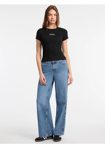 Jeans Kadın Siyah Top W5YP37KA0H1-JBLK fiyatları