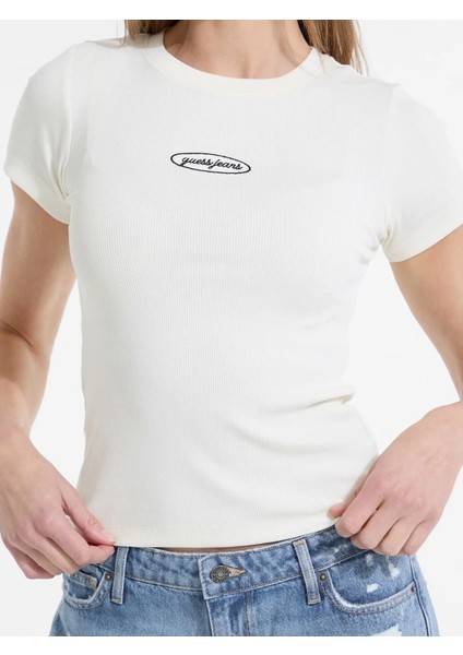 Jeans Kadın Krem Top W5YP37KA0H1-G053 modelleri