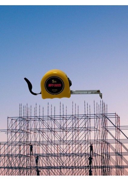 Mft Çelik Şerit Metre (5 Metre x 25 Mm). modelleri