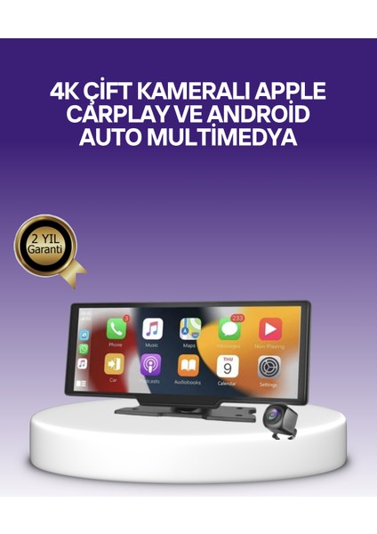 Volkswagen Golf, Polo, Passat, Jetta, Tiguan, Bmw 3-5 Serisi Carplay Android Auto 10.26” Ekran