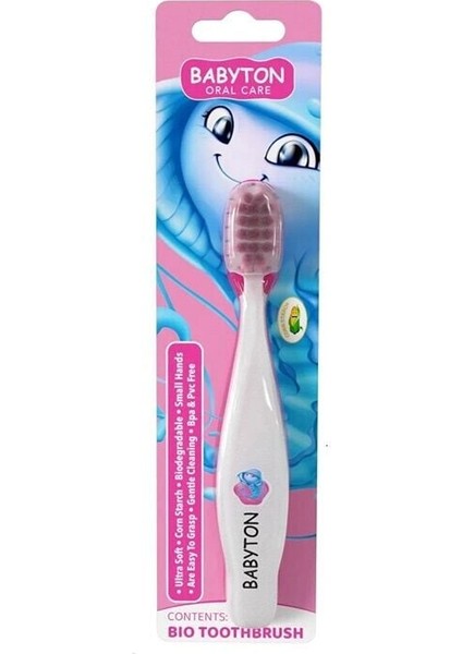 Babyton Bio Ultra Yumuşak Çocuk Diş Fırçası Denizanası