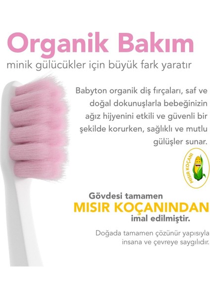 Babyton Bio Ultra Yumuşak Çocuk Diş Fırçası Denizanası fırsatları