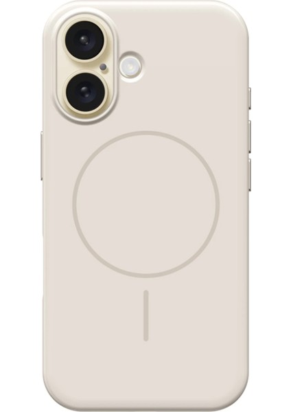 iPhone 16 HBC-300 Beat Magsafe Kılıf - Beyaz