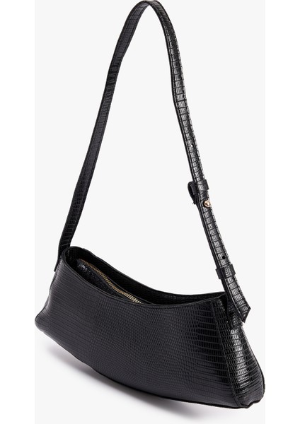 Kroko Görünümlü Suni Deri Askılı Omuz Çantası modelleri