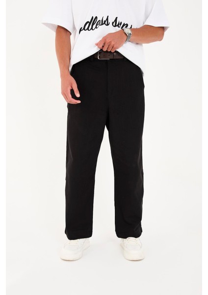 R-4419 Fermuarlı Baggy Pantolon fiyatları