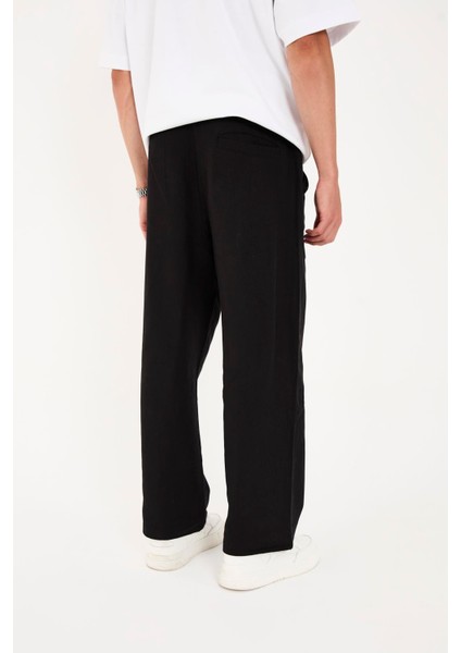 R-4419 Fermuarlı Baggy Pantolon indirimleri