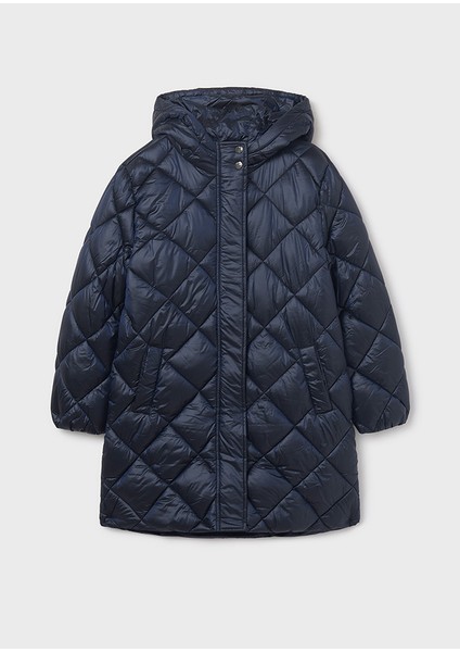 7432-51 Kız Çocuk Lacivert Mont modelleri
