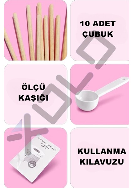Pamuk Şeker Yapma Makinesi 500W Cotton Candy Maker modelleri