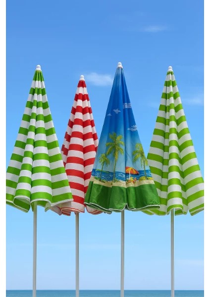 Mdb Plaj Şemsiyesi 240 cm Büyük Boy modelleri