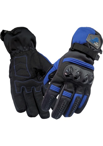 Kışlık Korumalı Motosiklet Eldiveni