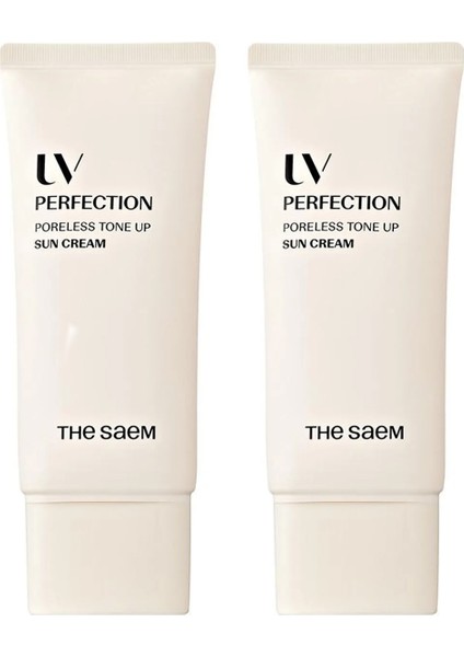 Uv Perfection Poreless Tone Up Sun Cream / Vegan Ton Eşitleyici Güneş Koruyucu Krem Set modelleri