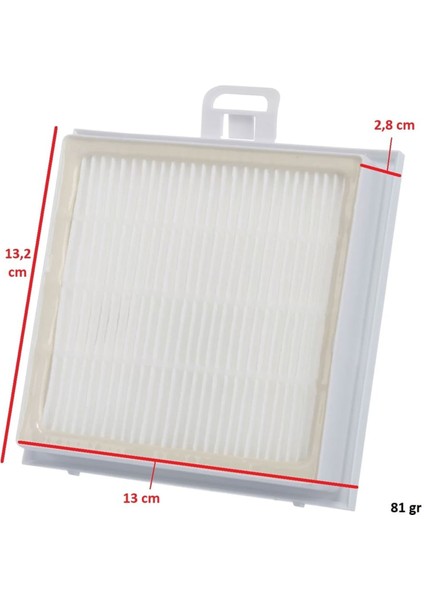 Siemens Uyumlu Vs 08G 2611 Elektrikli Süpürge Filtresi Hepa Filtre modelleri