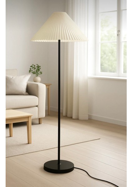 Modern Maslak Lambader Metal Gövde Umbrella Pileli Abajur fiyatları