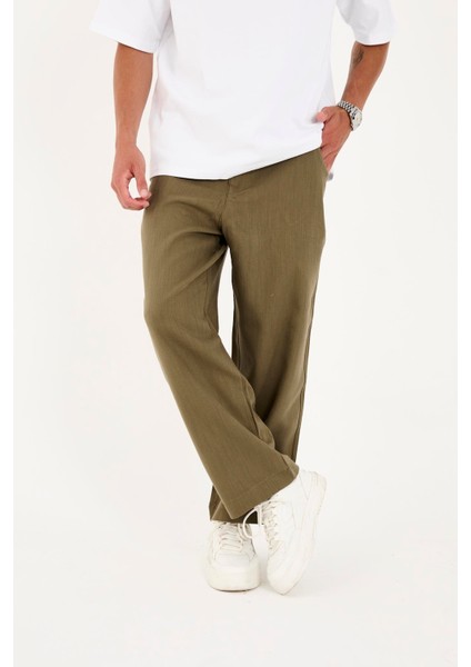 R-4419 Fermuarlı Baggy Pantolon modelleri