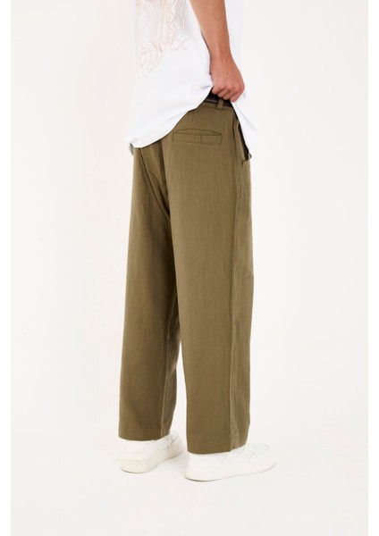 R-4419 Fermuarlı Baggy Pantolon indirimleri