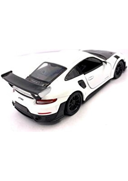Porsche 911 GT2 RS 1:36 Ölçek Metal Model Siyah Çek-Bırak Araba