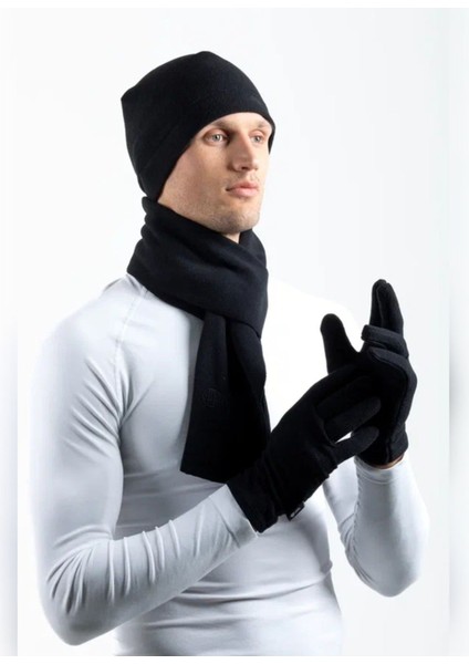 Unisex Rüzgar Geçirmez Siyah Polar Kışlık Eldiven fiyatları