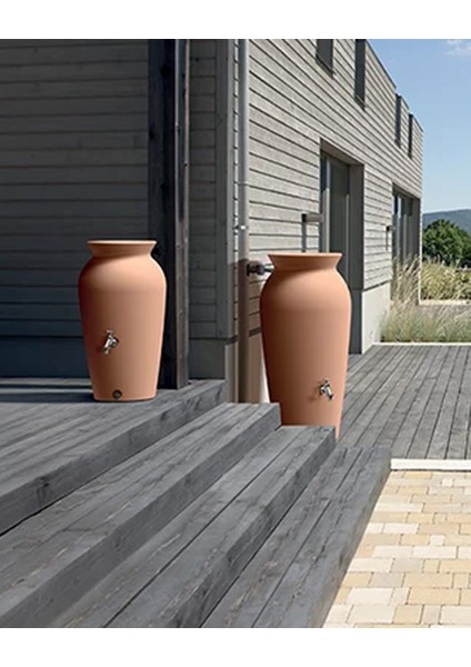 Velcan 120 L Yağmur Suyu Deposu Terracotta modelleri