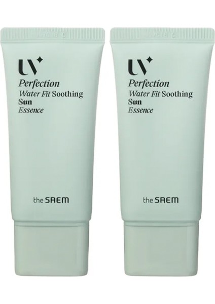 UV Perfection Waterfit Soothing Sun Essence SPF50+ Pa++++ / Vegan, Su Bazlı Yatıştırıcı Güneş Esansı Set fiyatları