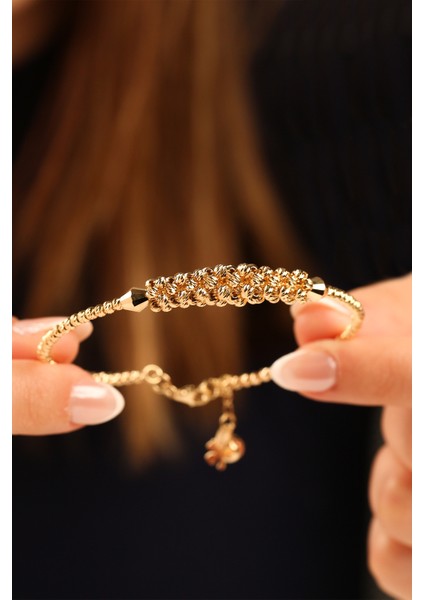 Dorikalı Model Kelepçe Altın Bilezik CGKKLP0186