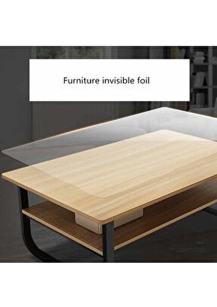 Şeffaf Mobilya Koruma Folyosu Suya Dayanıklı Yapışkan 75 cm X 2 METRE