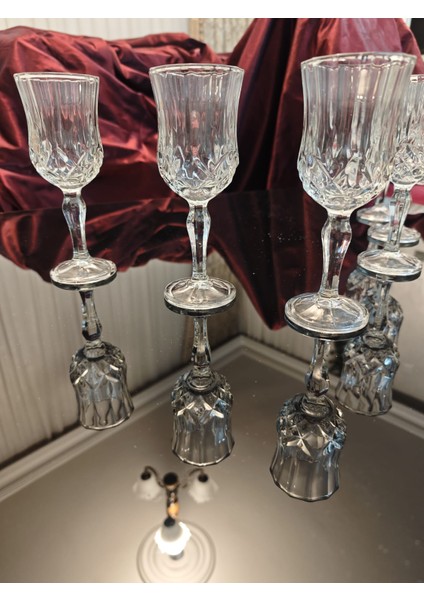 Enavmtiffany 6 Lı 150 ml Kadeh Kahve Yanı Bardağı Su ve Meşrubat Bardağı indirimleri