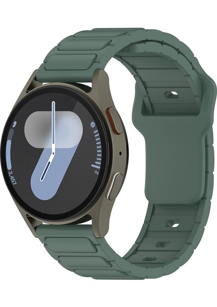 Amazfit Gtr 3 (46MM) Uyumlu 22MM Yeni Tasarım Silikon KORDON-132 Koyu Yeşil fiyatları