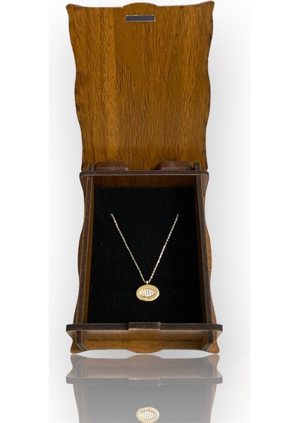 Oval Altın Kolye modelleri