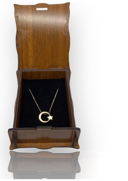 Ay Yıldız Altın Kolye modelleri