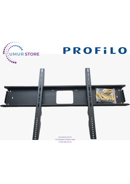 75PA725EQG 75" QLED 4K Androıd Smart LED LCD Tv Uyumlu 70 -100 Inç Televizyon Duvar Askı Aparatı