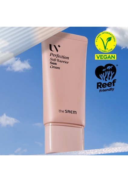 Uv Perfection Safe Barrier Sun Cream SPF50+ Pa++++ / Bariyer Koruyucu Mineral Güneş Kremi Set indirimleri