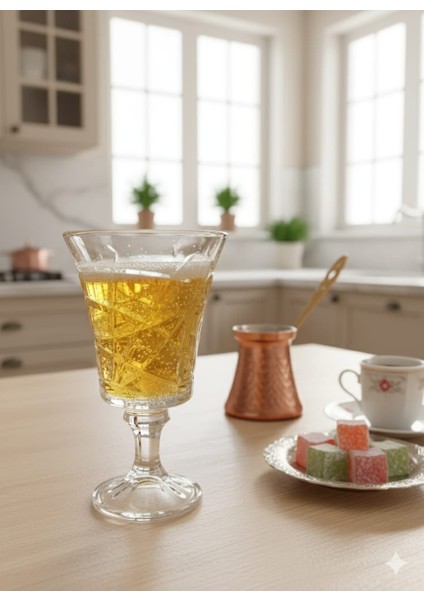 Enavm Fiona 160 ml Kadeh Kahve Yanı Bardağı Meşrubat Bardağı