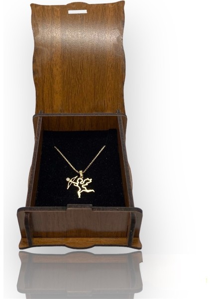 Eros Aşk Meleği Altın Kolye fırsatları