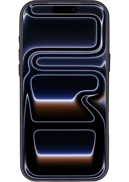 , Apple iPhone 17 Pro Max Için, Hakiki Deri, El Yapımı Kartlıklı Kılıf, Iç Yüzeyi Kadife, Gölgeli Kırmızı indirimleri