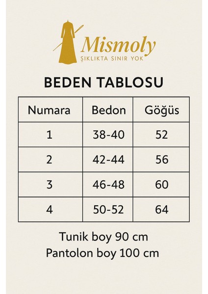Tesettür Günlük Rahat Ikili Düğmeli Tunik Pantolon Takım