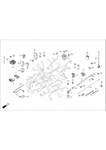 Hr-Ort F3661 Güç Rolesi
