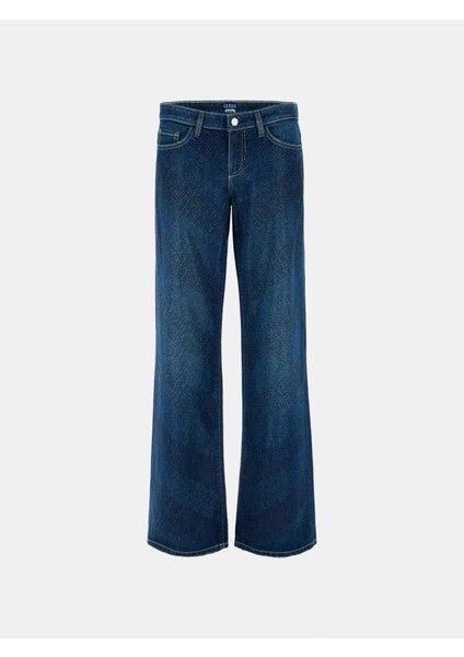 Slouchy Kadın Lacivert Regular Fit Jean W5BA1DD0741-CSSN indirimleri