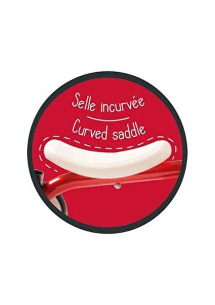 Rookie 4 Tekerlekli Bingit Bisiklet Kırmızı 2-4 Yaş Erkek Çocuklar İçin Güvenli Tasarım indirimleri